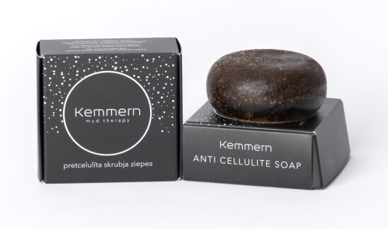 Anti-cellulite scrub mud soap